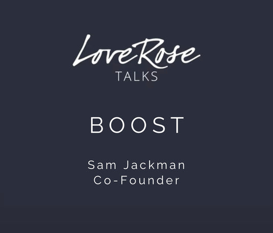 Sam Jackman, Co-Founder of Boost breast forms.